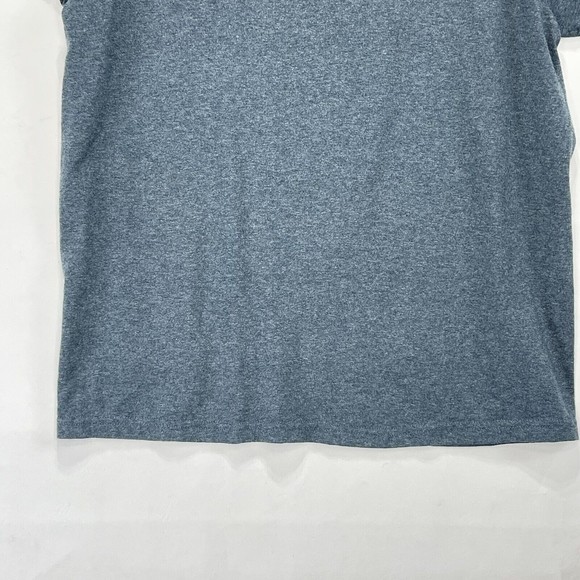 Womens T Shirt Sz L Gray Cotton Short Sleeves basic tee - Picture 11 of 11